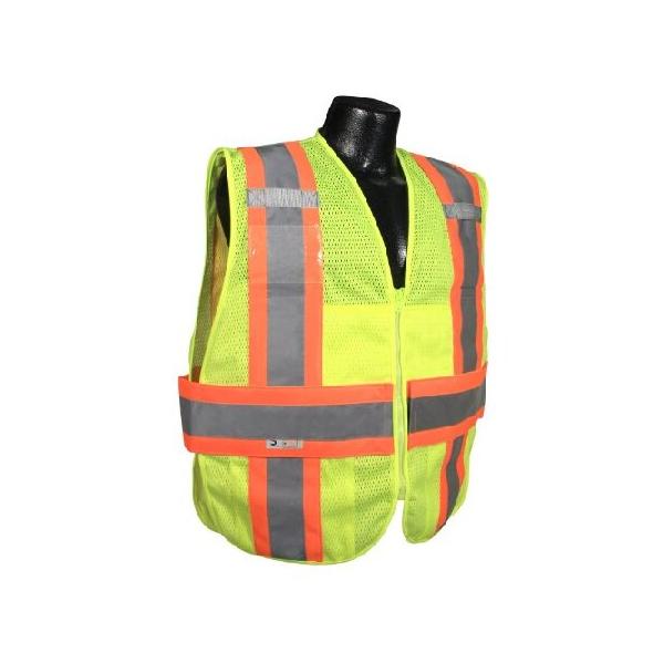 Radians SV23-2ZGM-M/L Polyester Mesh Class-2 Expandable Two Tone Vest by Radians