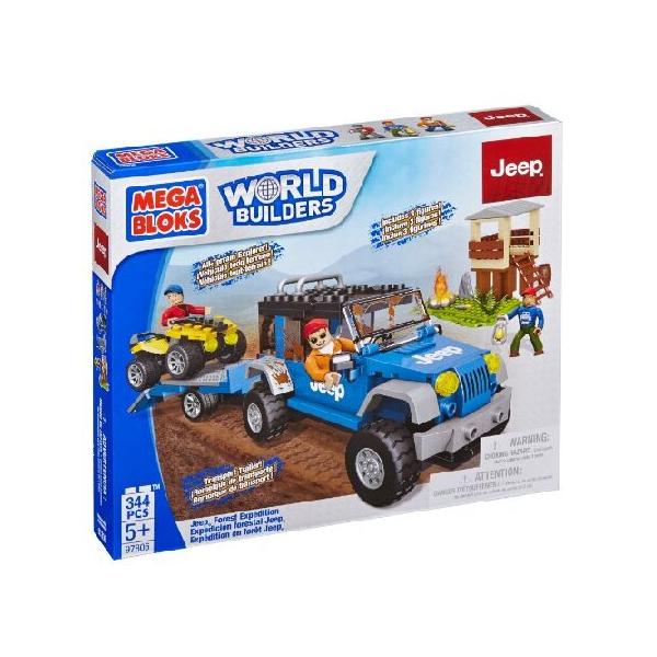 [メガブロック]Mega Bloks Jeep Forest Expedition Building Set CND33 [並行輸入品]