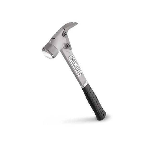 Estwing EALBK Al-Proハンマー - ナイロンビニールグリップ アルミ製 