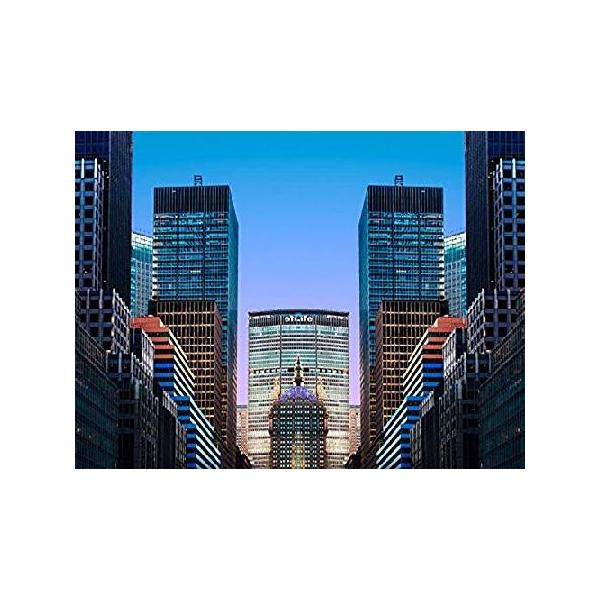 Buyartforless Canvas 'Electric City' 都市景観写真ギャラリー ラップアート Sonja Quintero (30x40)