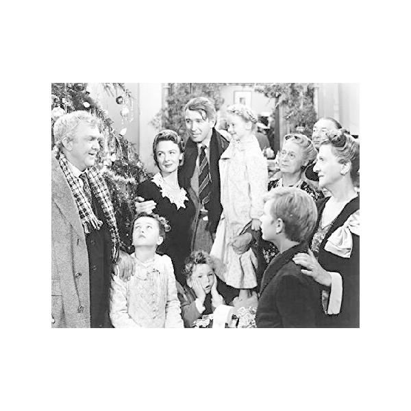 Posterazzi It'S A Wonderful Life トーマス・ミッチェル・ドナ・リード ジェームズ・スチュワート カロリン・グライムス ウィルカーソン ベウラ・ボンディ 1946