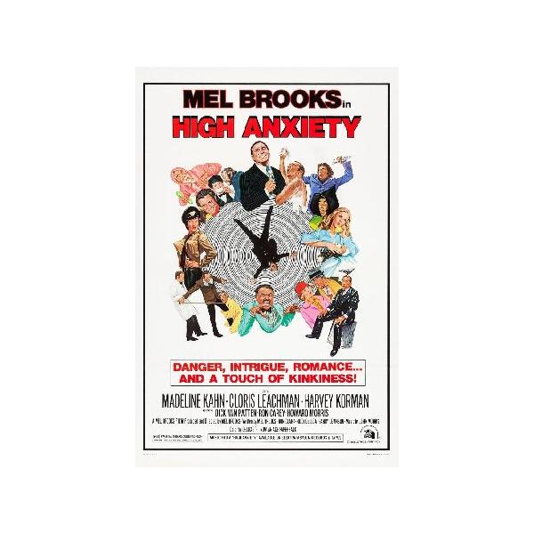 Posterazzi High Anxiety Us Mel Brooks (トップセンター) 1977 映画 マスタープリント ポスタープリント (11 x 17)