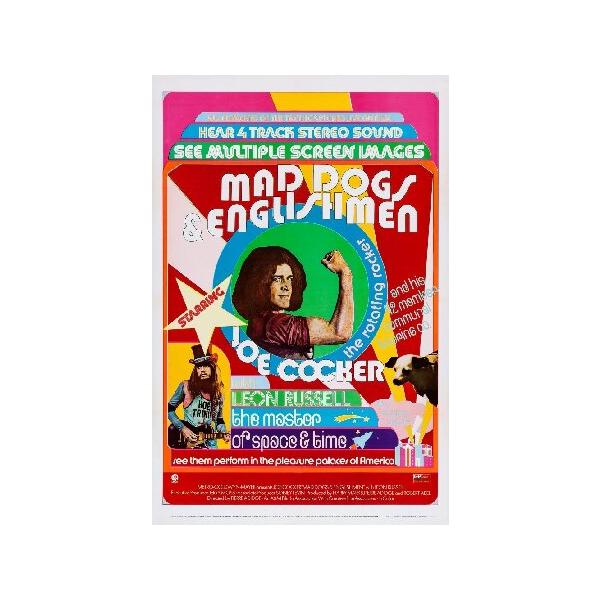 Posterazzi Mad Dogs And Englishmen Us Art Joe Cocker (中央) レオン・ラッセル (左下) 1971年 映画 マスタープリント ポスタープリント (11 x 17)