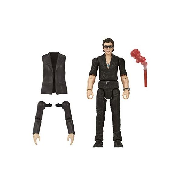 Mattel Jurassic World Toys Jurassic Park Hammond Collection Dr. Ian Malcolm Action Figure with Interchangeable Arms and Accessory, Gift and Collectibl