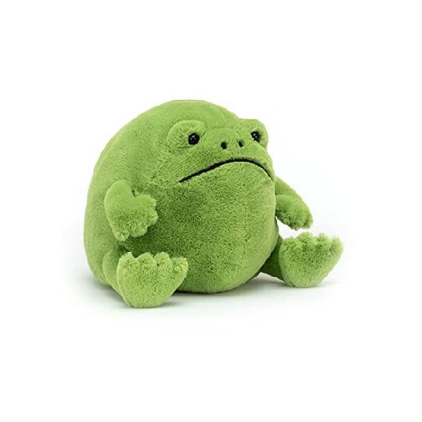 Jellycat リッキー レインフロッグ ぬいぐるみ グリーン M : AWA