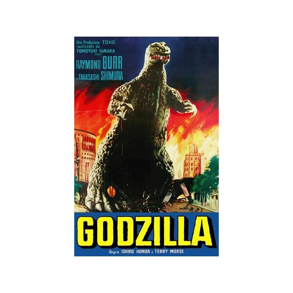buyartforless Godzilla Its Alive 1956 タイタン・オブ・テラー 36x24 日本映画アートプリントポスター