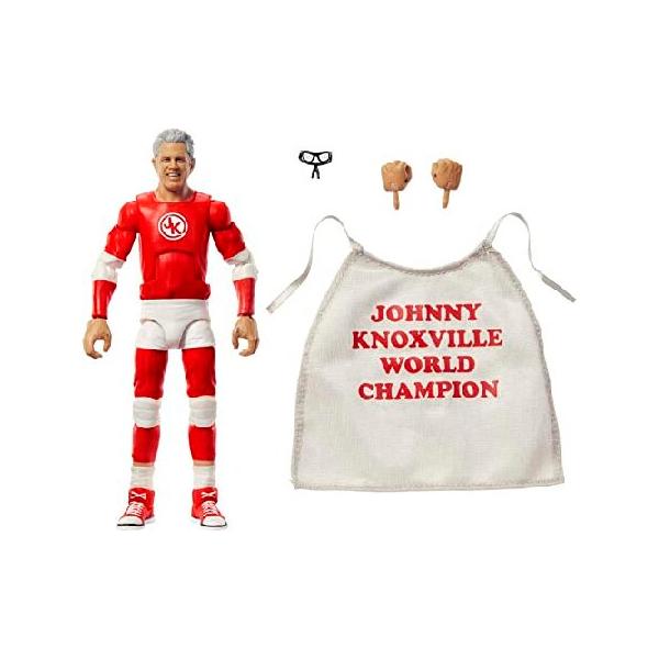 Mattel WWE ジョニーノックスビル エリートコレクション アクションフィギュア デラックス アーティキュレーション 本物そっくりのディテール アイコニックなア