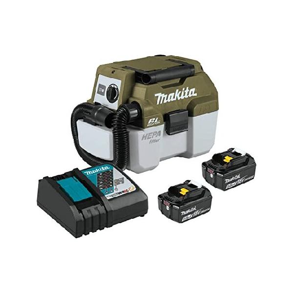 Makita ADCV11T Outdoor Adventure(TM) 18V LXT(R) Brushless Wet/Dry Vacuum Kit (5.0Ah)