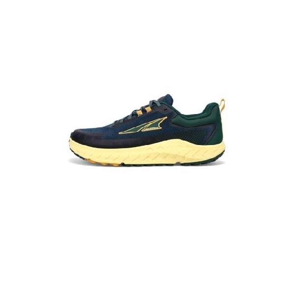 ALTRA (アルトラ) アウトロード 2 メンズ - OUTROAD 2 Men's Blue/Yellow US9.5 (27.5cm) トレイルランニングシューズ ゼロドロップ
