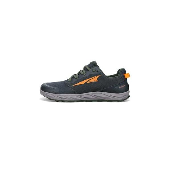 ALTRA (アルトラ) スペリオール 6 メンズ - SUPERIOR 6 Men's Black US11.5 (29.5cm) トレイルランニングシューズ ハイキングシューズ ゼロドロップ