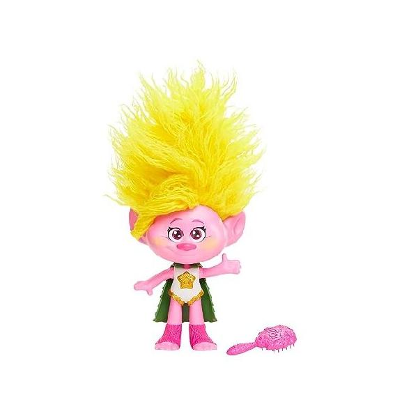 Mattel ドリームワークス トロールズ バンドトゥギャザー トイ レインボーヘアチューン ビバ人形 ライト付き 音楽＆サウンド付き 映画にインスパイアされた