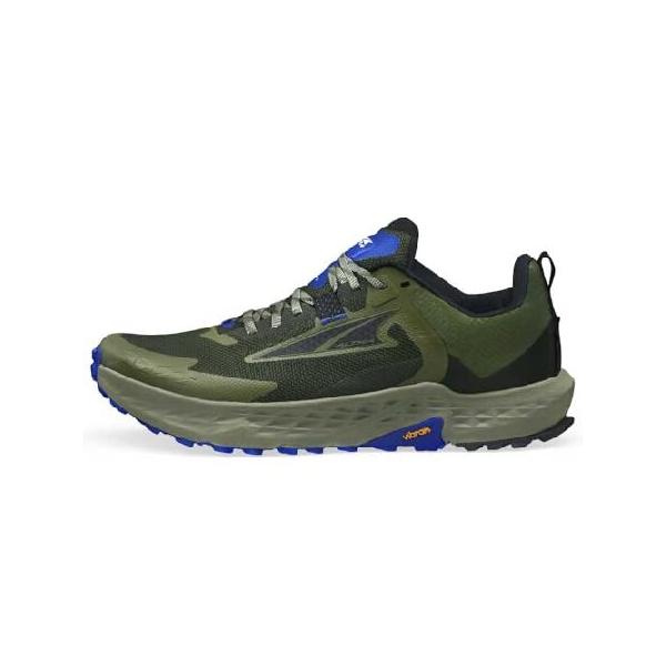 ALTRA (アルトラ) ティンプ 5 メンズ - TIMP 5 Men's Dusty Olive US9.0 (27.0cm) トレイルランニングシューズ ゼロドロップ