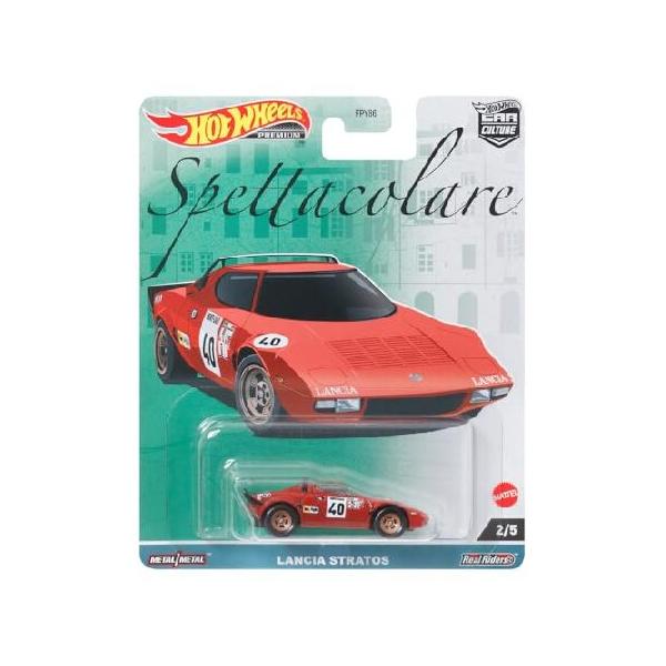 ホットウィール(Hot Wheels) カーカルチャー スペッタコラーレ - ランチア ストラトス 【3才~】 HKC49