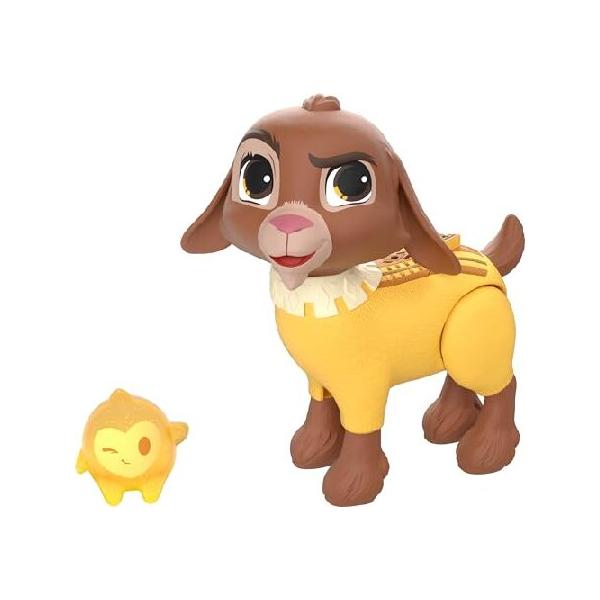 Mattel ディズニー ウィッシュドール トーキングバレンチノ＆スターセット ヤギフィギュア 10以上の音を話す 英語のフレーズ 後ろ脚を曲げる 映画にインスパイア