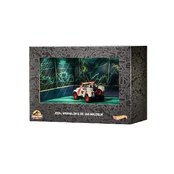 Hot Wheels ジュラシック・パーク ジープラングラー＆ドクター・イアン・マルコム SDCC2023 コミックコン限定