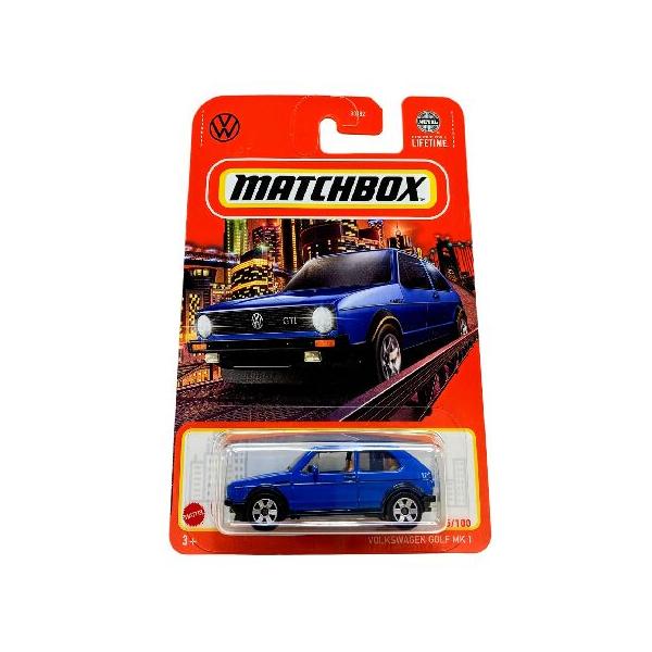 マッチボックス - フォルクスワーゲン ゴルフ MK 1 [ブルー] 95/100
