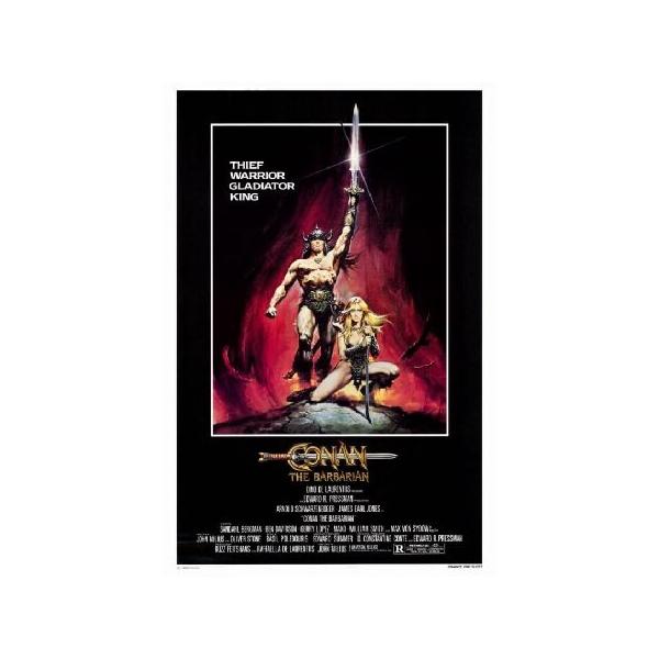 コナン・ザ・バーバリアン映画ポスタープリント(27×40)