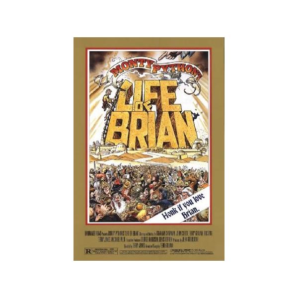 モンティ・パイソンのブライアンの生涯映画ポスタープリント(27×40)