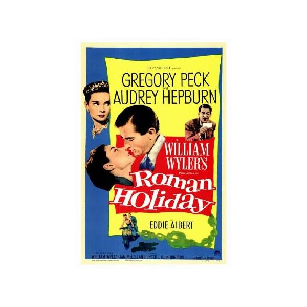 Roman Holiday Movie Poster Print (27 x 40)