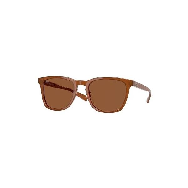 Costa Del Mar Sullivan Sunglasses, Red Sands/Copper Polarized 580G, 53 mm