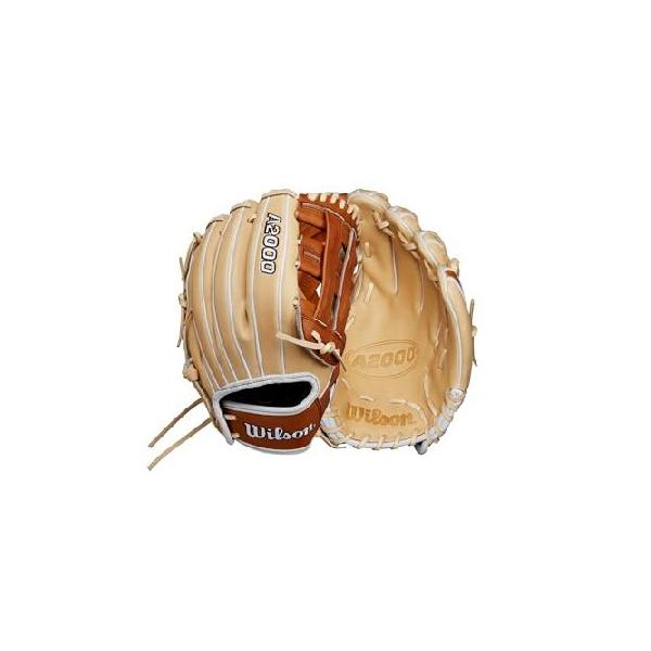 Wilson Winter 2024 A2000 FP1712 12" Infield Baseball Glove - Blonde/Saddle Tan, Right Hand Throw