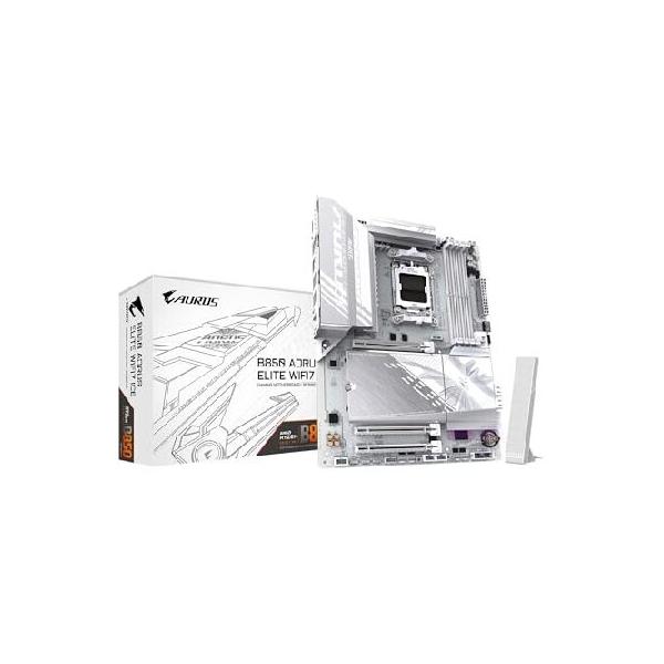 GIGABYTE Gaming B850 AORUS ELITE WIFI7 ICE - AMD Ryzen 用 ホワイト