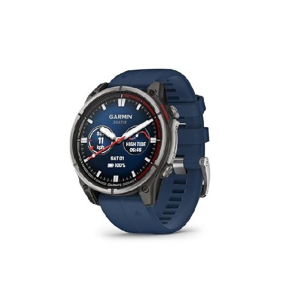 Garmin(R) quatix(R) 8, 47 mm, Marine GPS Smartwatch, Bright AMOLED Display, Chartplotter Controls, Built-in Flashlight, 24/7 Health ＆ Wellness Featur