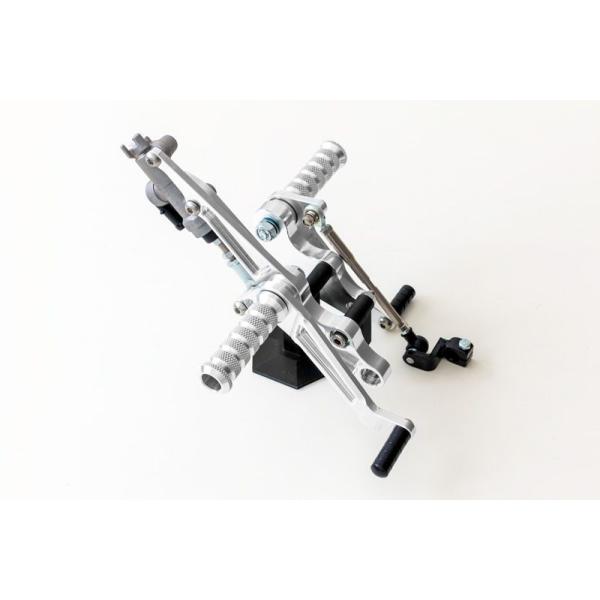 PMC ピーエムシー BILLETバックステップ TYPE-Z シルバー Z1/Z2 KZ750-1000 etc.