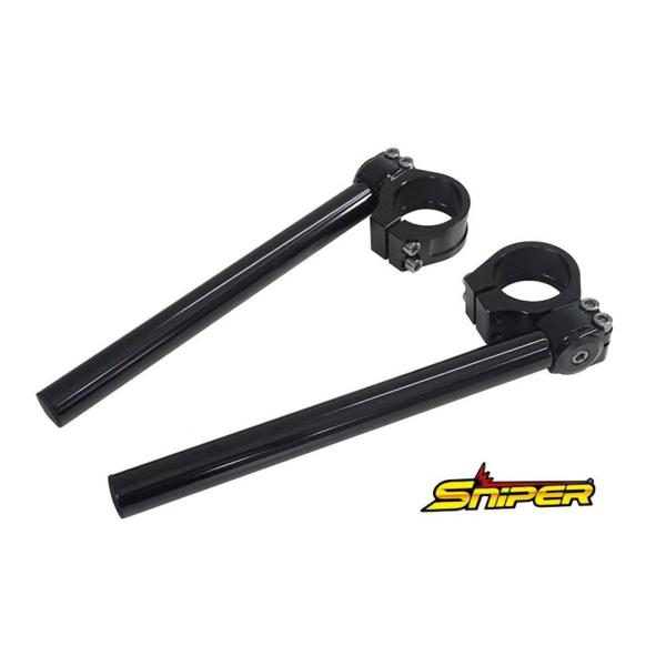 SNIPER スナイパー アルミ製 セパレートハンドル 黒 YZF-R25 YZF-R3