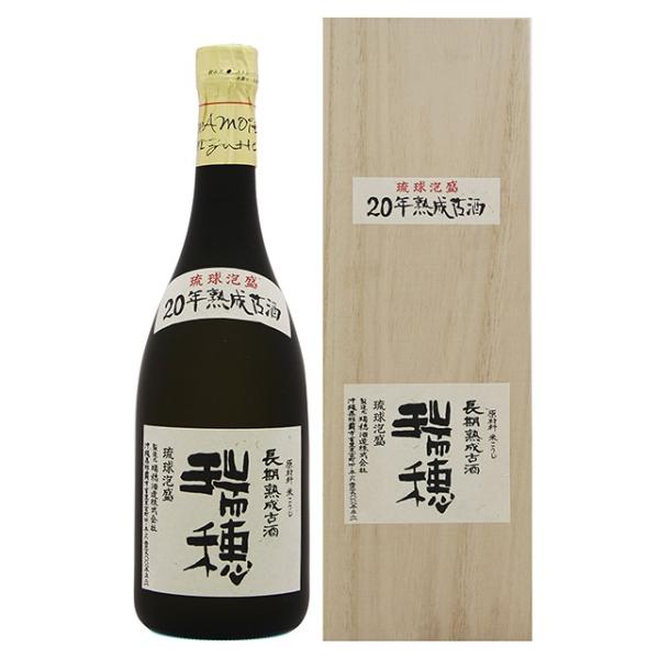 泡盛 古酒 瑞穂酒造 / 瑞穂 20年熟成古酒 木箱入り 30度,720ml 送料