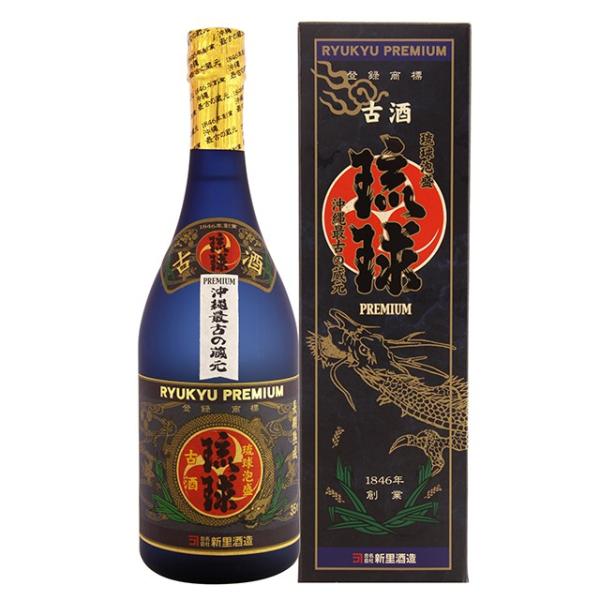 泡盛 古酒 新里酒造 / 琉球プレミアム古酒 35度,720ml お中元 ギフト