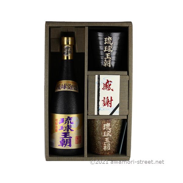 泡盛 多良川 / 琉球王朝 陶器セット 30度,720ml 贈り物 お歳暮 お中元