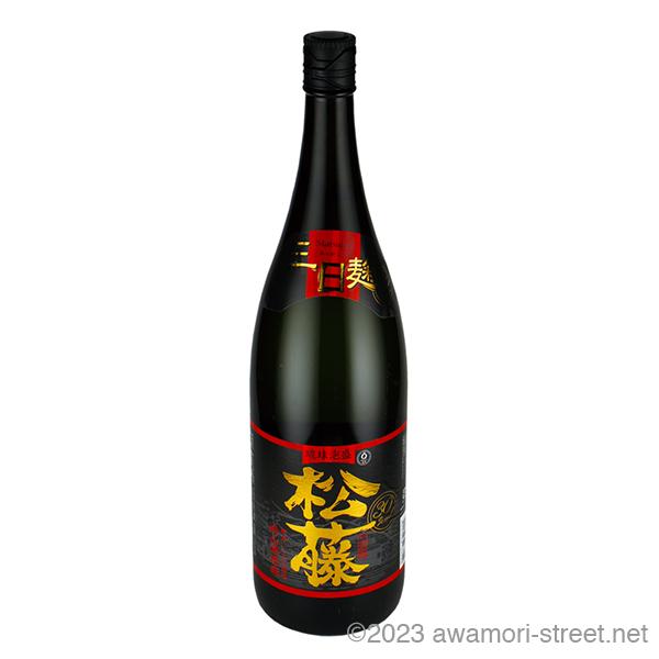 泡盛 崎山酒造廠 / 黒の松藤 30度,1800ml 贈り物 ギフト お歳暮 お中元