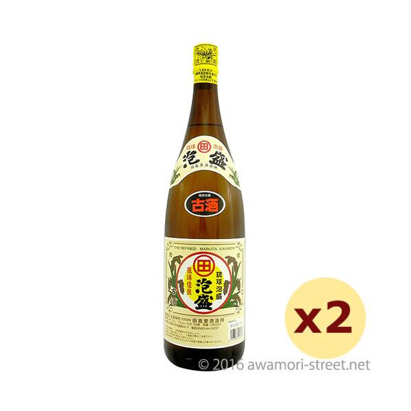 泡盛 古酒 やんばる酒造(田嘉里) / まるた 30度,1800ml ×2本セット