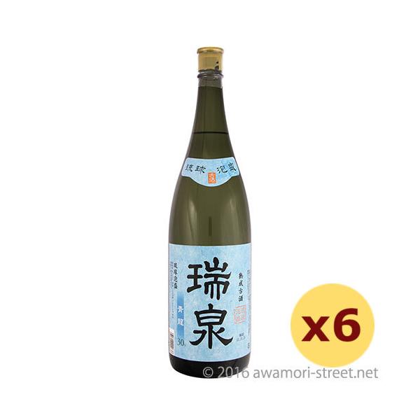 泡盛 瑞泉 青龍 3年古酒 30度,1800ml × 6本セット / 瑞泉酒造 贈り物