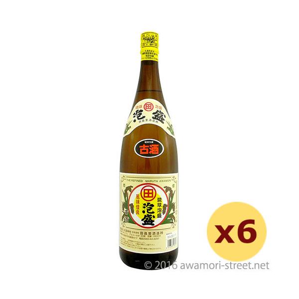 泡盛 古酒 やんばる酒造(田嘉里) / まるた 30度,1800ml ×6本セット