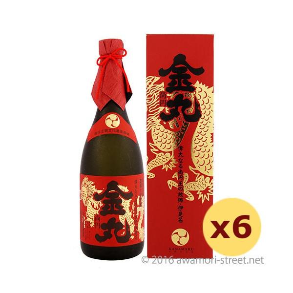 泡盛 金丸 10年古酒 35度,720ml ×6本セット / 伊是名酒造 贈り物