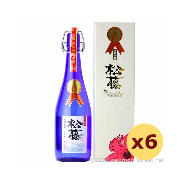 崎山酒造廠「 松藤 」 44度,1,800ml 17年物 / 泡盛古酒 泡盛 古酒 崎山酒造廠 / 松藤 5年古酒 44度,720ml x 6本セット 送料