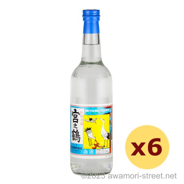 泡盛 仲間酒造 / 宮之鶴 30度,600ml x 6本セット 贈り物 ギフト お歳暮