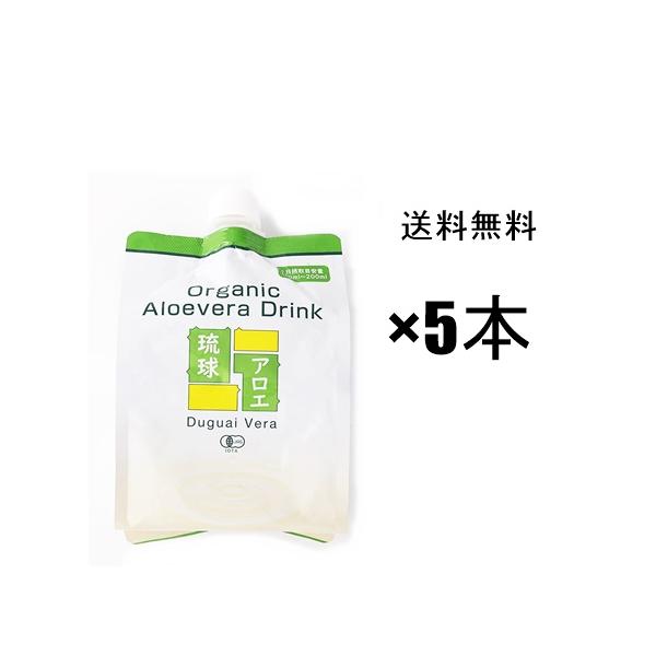 琉球アロエ エコパック1000ml 5個セット アロエベラジュース 沖縄県産