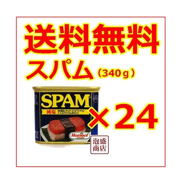 SPAM スパム　減塩　 ポークランチョンミート　6缶　ポーク　うす塩