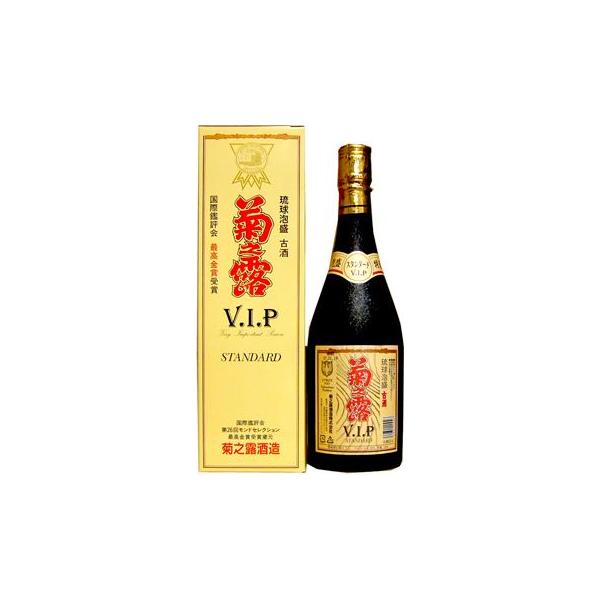 泡盛　菊之露　ＶＩＰスタンダード　古酒　30度4合瓶（720ml）
