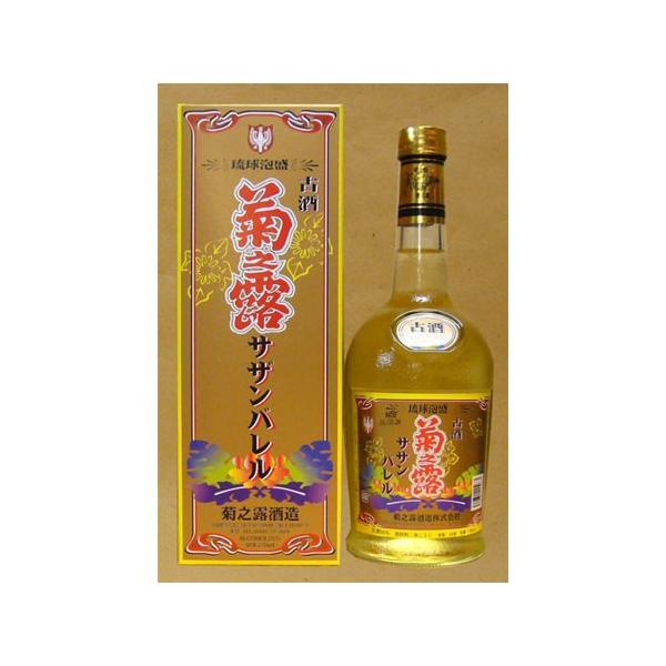 泡盛　菊之露 サザンバレル　古酒　25度４合瓶（７２０ml）