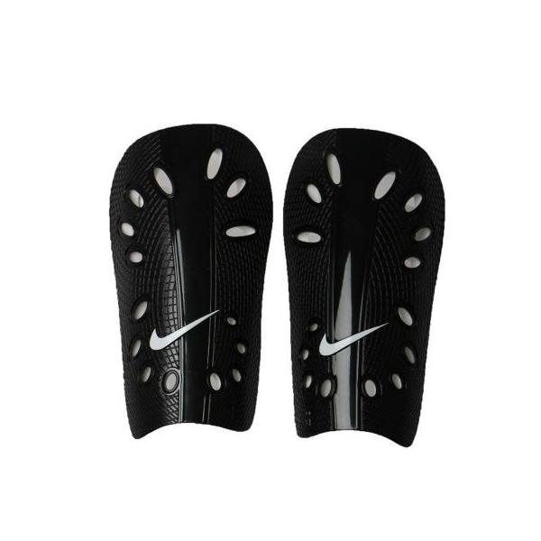 NIKE(ナイキ) サッカー シンガード Jガード SP0040 Col.009 ブラック×ホワイト サイズ XS(130mm x 60mm )（EC）ギフト使用はご注意ください★パッケージに汚れ等がある場合有り人間の脛骨の形状に適した構造...