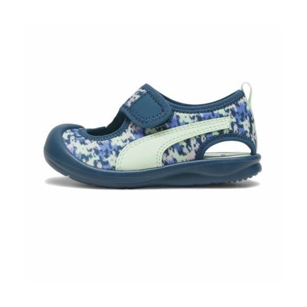 PUMA(プーマ) アクアキャット インファント 372158 Col.16 オーシャン トロピック/フレッシュ ミント/グレープ ミスト/ブルー スカイズ（EC）