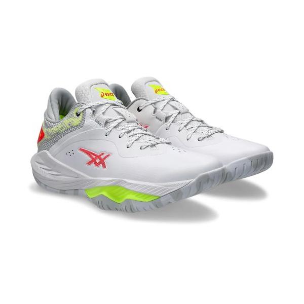 アシックス（ASICS）（メンズ）ノヴァサージ バスケ シューズ バッシュ NOVA SURGE LOW クッション 白 1061A043.103