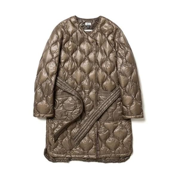 NANGAナンガ　ONION QUILT DOWN HALF COAT S NANGA(ナンガ) ONION QUILT NO COLLAR DOWN HALF COAT(WOMEN)【EC
