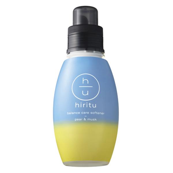hiritu ヒリツ  バランスケアソフナー 本体 500ml ペアー&ムスク 柔軟剤 [1784]
