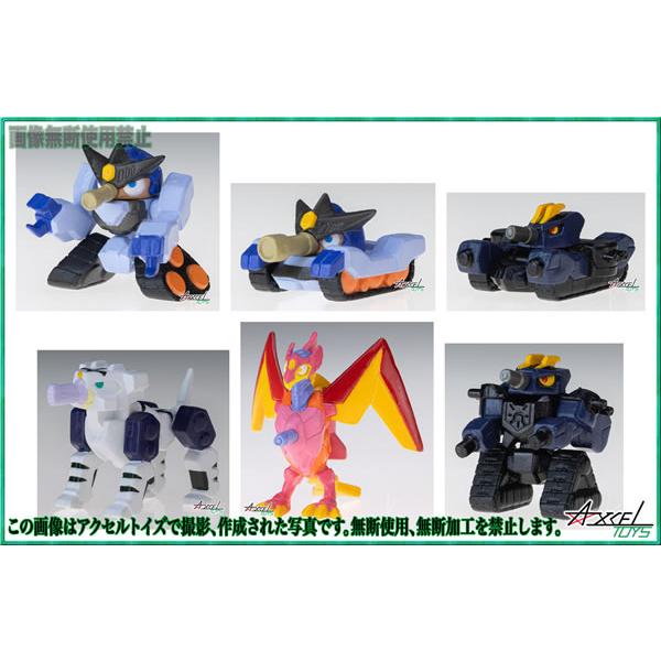 BANDAI 無限戦記ポトリス フルカラーコレクション 全6種セット