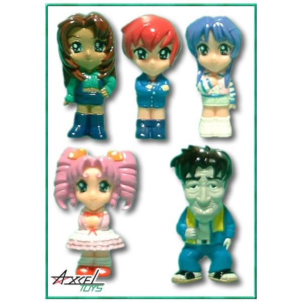 臭作フルカラー マスコットフィギュア 全5種セット : アクセル